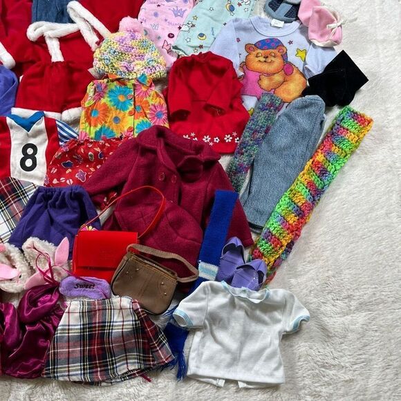 Vintage 18” Doll Clothes Outfit Accessories Bundle Lot - Picture 4 of 5